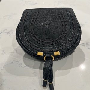 NWT Marcie Small Saddlebag - Black
